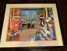 Warner Bros Animated Animations Pepe Le Pew-Vive Le Pew W/ COA/FOR PARTS READ!!