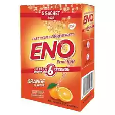 Eno Orange Flavour 5's Pack Free Shipping World Wide