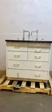 36" St. Charles 7 Drawer Cabinet W/ Sink Top