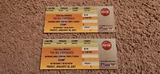 Lot Of 2 Super Bowl XXXV Tickets NFL Experience Ravens Giants January 26, 2001