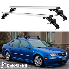 For VW Golf MK4 MK5 MK6 48" Bare Roof Rack Crossbars Luggage Cargo Bike Carrier