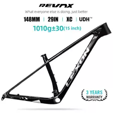 Full Carbon 29 in XC Mountain Bike Frame UDH 148x12 mm Boost Headset Inner Cable