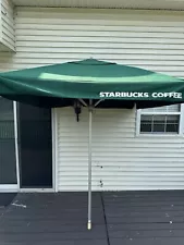 TUUCI STARBUCKS Green Umbrella No Base Great Shape! Fast Shipping RAREðð☕️