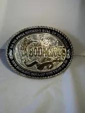 1994-95 Rodeo PRCA World Champion Bodacious Bull Buckle Montana Silversmith ￼