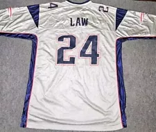 REEBOK New England Patriots Ty Law NFL Jersey Men’s XL On Field RARE Vintage