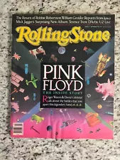 Rolling Stone Magazine Issue 513, November 19, 1987, Pink Floyd Cover