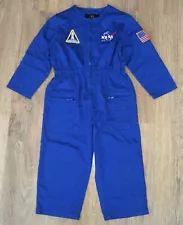 Alpha Industries NASA USA Flag Space Shuttle Flight Suit Costume size 4 Years