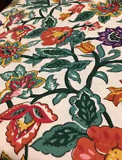 INDIAN HAND PAINTED TABLE CLOTH ROUND 70" BEAUTIFUL