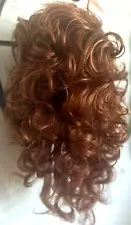 Gypsy Girl Mona Lisa COPPER RED Full Wig with Soft Curls