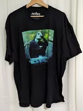 Justin Bieber Justice World Tour Shirt Size 2XL Black Pop Music Back Print