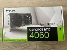 New PNY GEFORCE RTX 4060 8GB VERTO DUAL FAN GRAPHICS CARD DLSS 3