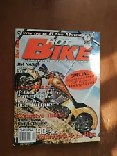 Hot Bike Harley-Davidson Magazine April 2000 - Jim Nasi Camel Custom - J