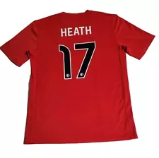 Nike Dri-FIT Portland Thorns FC NWSL Tobin Heath #17 Red Soccer Jersey Size M