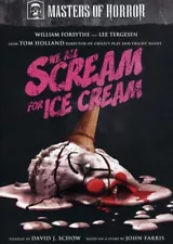 Masters of Horror: We All Scream for Ice Cream [New DVD] Widescreen