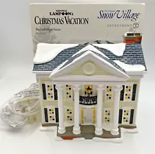 Department 56 NATIONAL LAMPOON's Christmas Vacation Boss Shirley's House 4049650