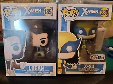 Funko Pop! X-Men X-23 #230 Toys R' Us Exclusive And Logan 185. 2 Pack For Sale