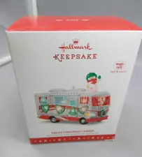 2016 Hallmark Ornament in box CRAZY CHRISTMAS CAMPER