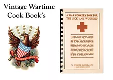 1914 War Cookery Book For The Sick And Wounded Cook Book Vintage Recipes 58 page