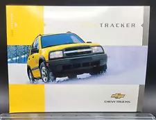 2004 Chevrolet Tracker Sales Salesman Showroom Brochure 12pgs