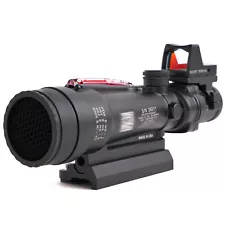 ACOG TA11 3.5x35mm Red Fiber Optic Illuminated Riflescope with RMR Red Dot Sight