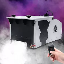 1500W Low Lying Smoke Fog Machine Stage DJ Fogger Dry Ice Ground Fog Machine