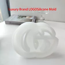 Luxury Brand LOGO Silicone Candle Molds Soap Making Mould DIY Chocolates Molds