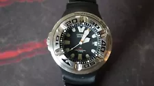 Citizen BJ805008E EcoZilla Watch 300m B873 Professional Diver date @3 case 48