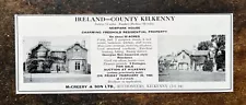 Newpark House - Co Kilkenny - Ireland For Sale - 1965 Press Cutting r399