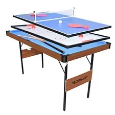 55Inch Multi Function 3 in 1 Combo Game Table, Folding Pool Table/Billiard