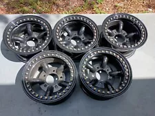 Set of 5 Mach wheels for classic Land Rover Defender 16"