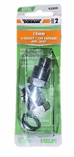 Dorman Help 42000 14mm Spark Plug Adapters Set of 2 Oldsmobile, Cutlass, Van