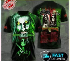 Rob Zombie and Alice Cooper 3D T SHIRT Best Price