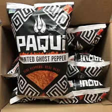 6-pk Paqui Haunting Ghost Pepper Vegan Chips, Freakin' Hot 7 oz each