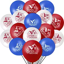 60 Pieces Open House Balloons House for Sale Balloons 12 Inches Latex Balloons f