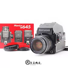 [MINT] Mamiya M645 AE Prism Finder + Sekor C 55mm f/2.8 Lens From JAPAN