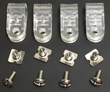 Riddell / Schutt Football Helmet Facemask INSTALLATION HARDWARE Set/Clips