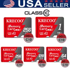 1-10PAck Lot 32GB 64GB 128GB 256GB 512GB Ultra Micro SD Class 10 TF Memory Card