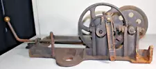 Antique hit & miss engine gear box adjustable shaft Transmission parts or Repair