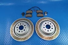 14-16 For Maserati Ghibli Quattroporte Rear Brake Pads Rotors #11286 Hot Sales