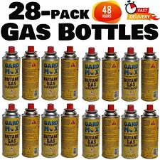 28x Butane Gas Bottle Canister For Portable Stove Cooker Grill Heater Burner BBQ