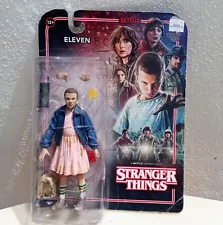 New MCFarlane Toys Stranger Things Eleven 6" Action Figure Pink Dress Netflix