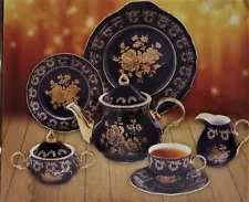 Vintage China Tea/Dinner by Decorating Touch Set for Sale