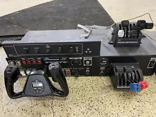 precision flight simulator controls