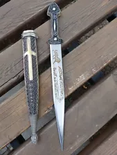 Handmade dagger.