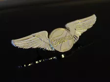 WINGS Pin CESSNA Aircraft gold metal Private Pilot C172 C182 C150 C140 C195 C190