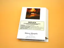 Maison Margiela Replica BY THE FIREPLACE EDT Spray 1.2mL SAMPLE VIAL PROMO CARD