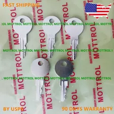 5 PK 556 KEY FITS Ford New Holland,GRADALL,Hyster, Lull,Yale,Forklift Ignition