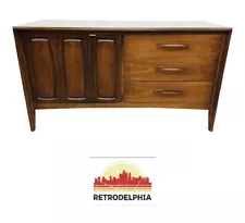 Mid-Century Modern Broyhill Emphasis Walnut Sideboard