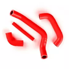 For 1983 -1986 Suzuki RM250 RM 250 Silicone Radiator Hose Cooling RED Pipe (For: 1983 RM250)