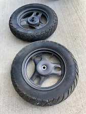 2008 Honda metropolitan Metro CHF50 scooter Front and Rear Wheel Rim tire